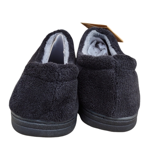 NWT Merrimac Size 10 Minimalist Memory Foam Black Slippers - Picture 5 of 10